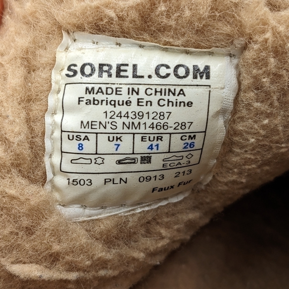 Sorel Manawan Moccasin Slipper Men 8 - Picture 8 of 8